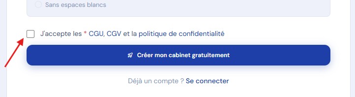 Accepter la charte