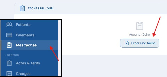 Accéder aux tâches